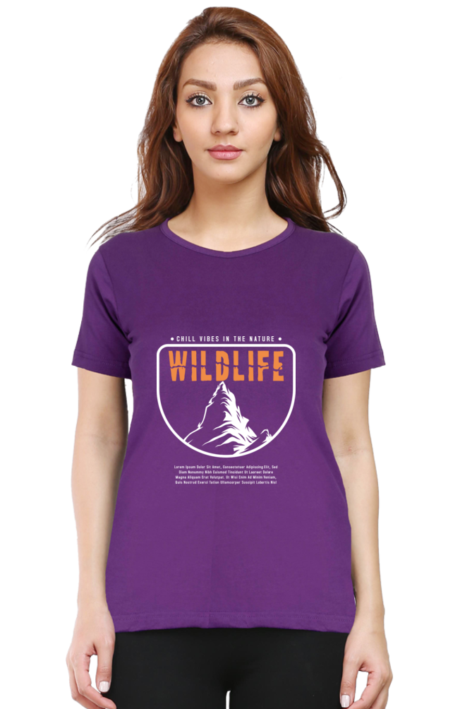 Wild Life - Women's Round Neck T-Shirt