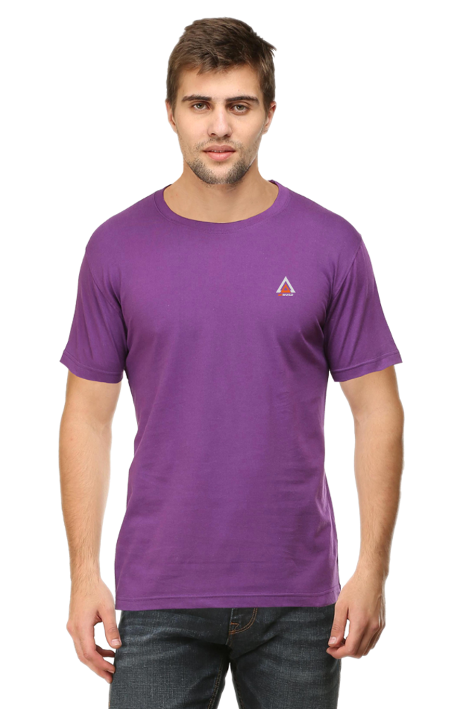 Round Neck Blank T-shirt ArtWORLD-Dark col