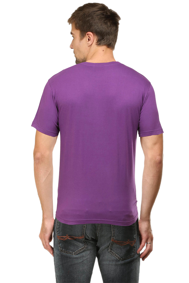 Round Neck Blank T-shirt ArtWORLD-Dark col