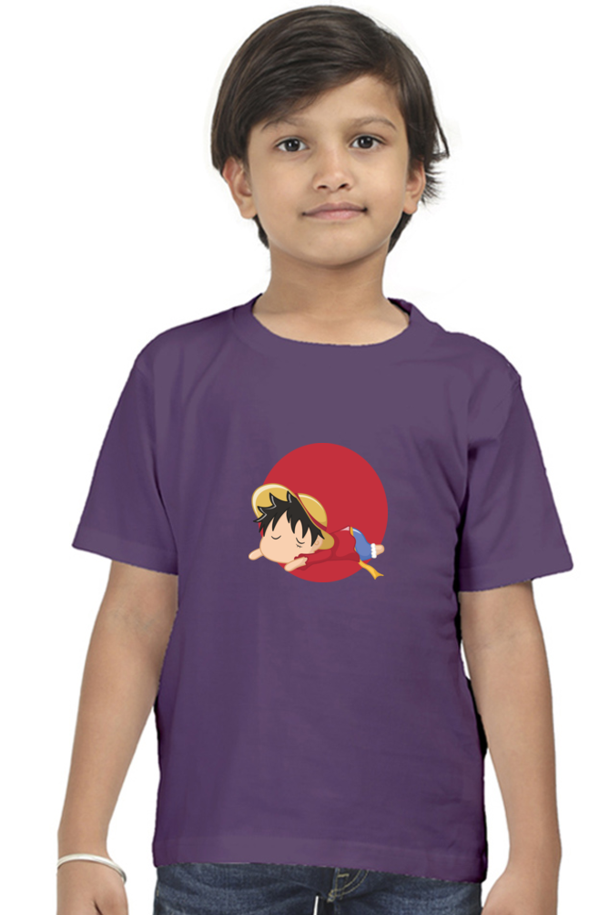 Anime Boys T-Shirt F/B Print