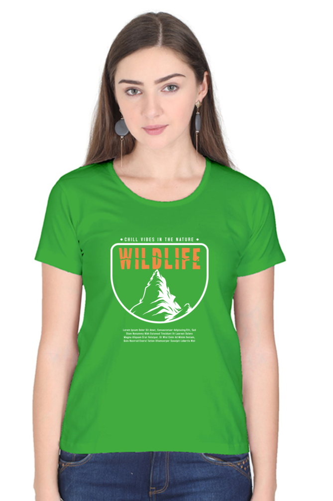 Wild Life - Women's Round Neck T-Shirt