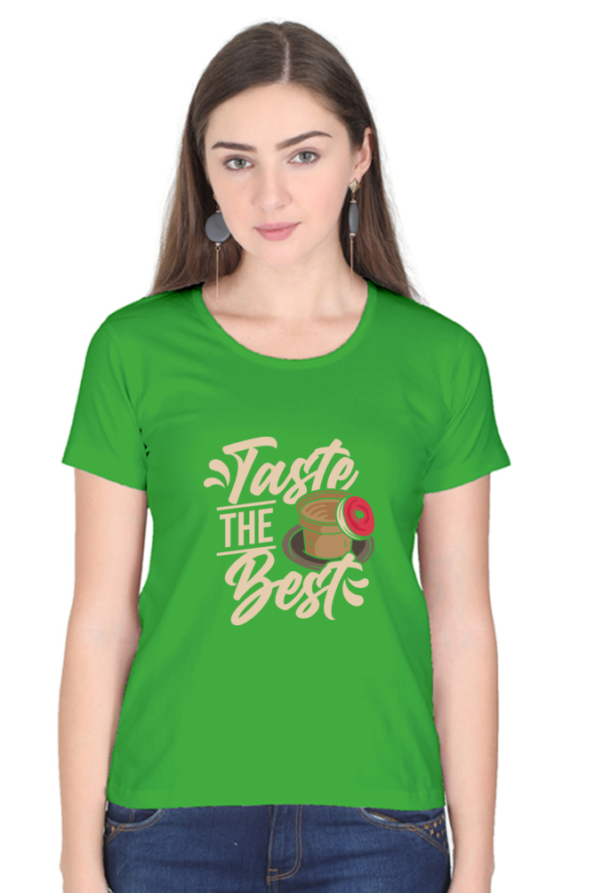 Taste the Best - Women's Round Neck T-Shirt