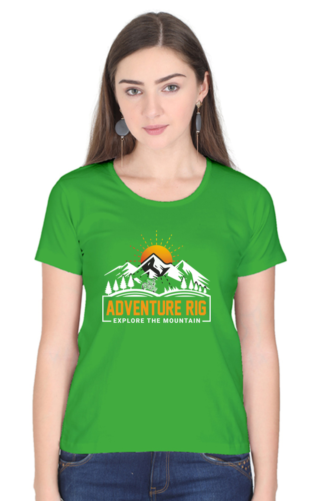 Mountain Adventures - Women's Round Neck T-Shirts
