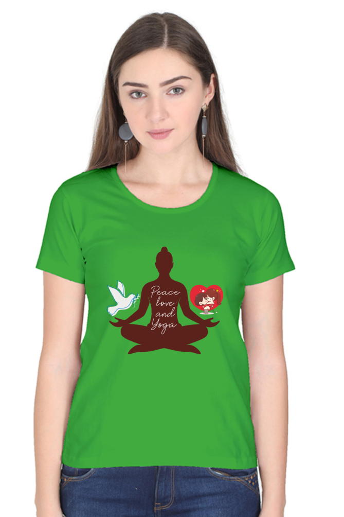 Yoga Round Neck T-Shirts