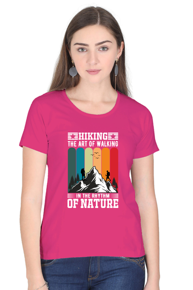 Hiking & Nature - Women's Round Neck T-Shirt