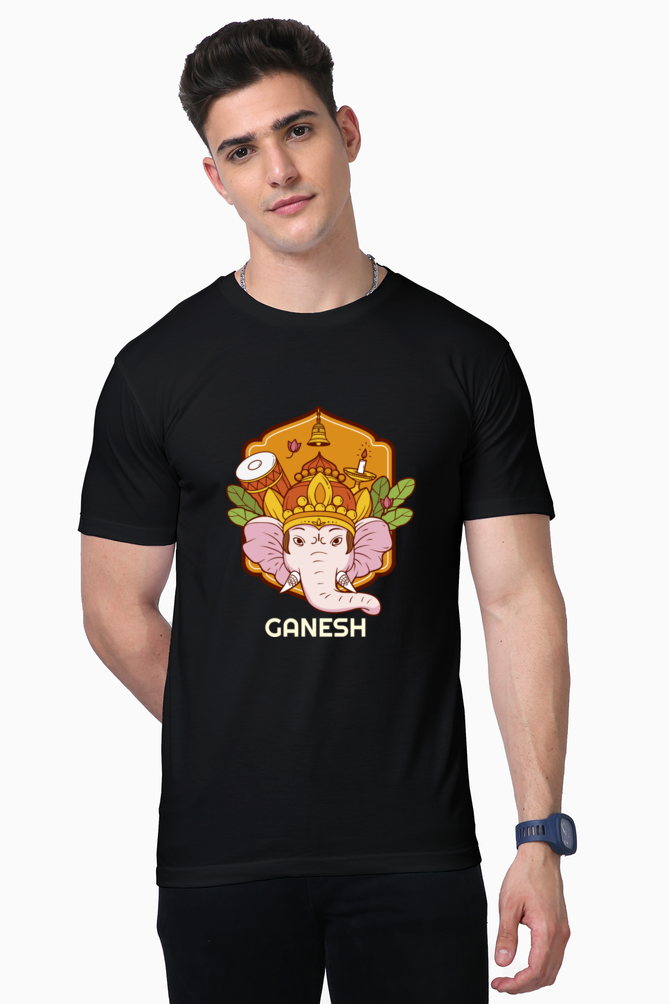 Dark Ganesha Supima T-Shirt