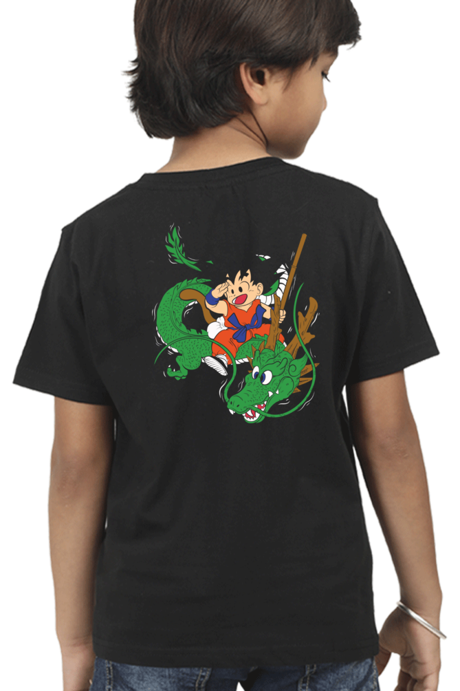 Dragon Ball Boy Round Neck T-Shirt