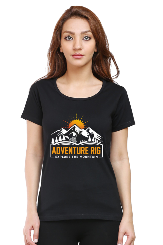 Mountain Adventures - Women's Round Neck T-Shirts