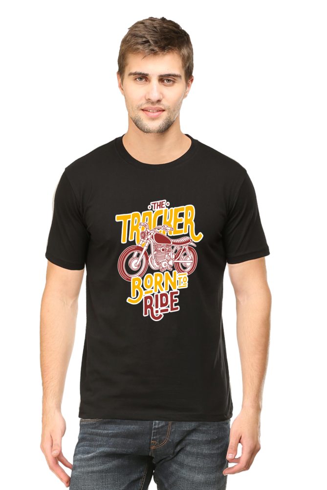 Born to Ride Men's Round Neck T-Shirts
