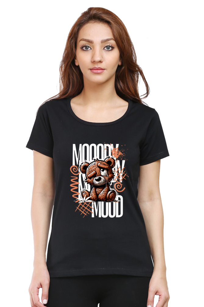 Moody Mood Women's Round Neck T-Shirt