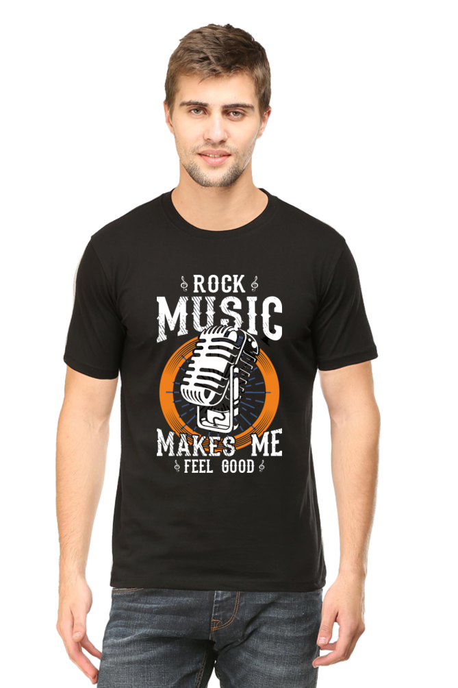 Music is my life2 Men's Round Neck T-Shirt
