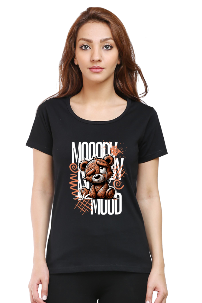 Moody Mood Women's Round Neck T-Shirt