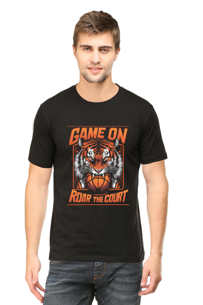 Game On Mens Round Neck T-Shirt
