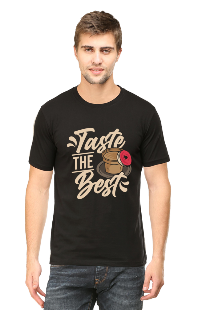 Taste the Best Men's Round Neck T-Shirt