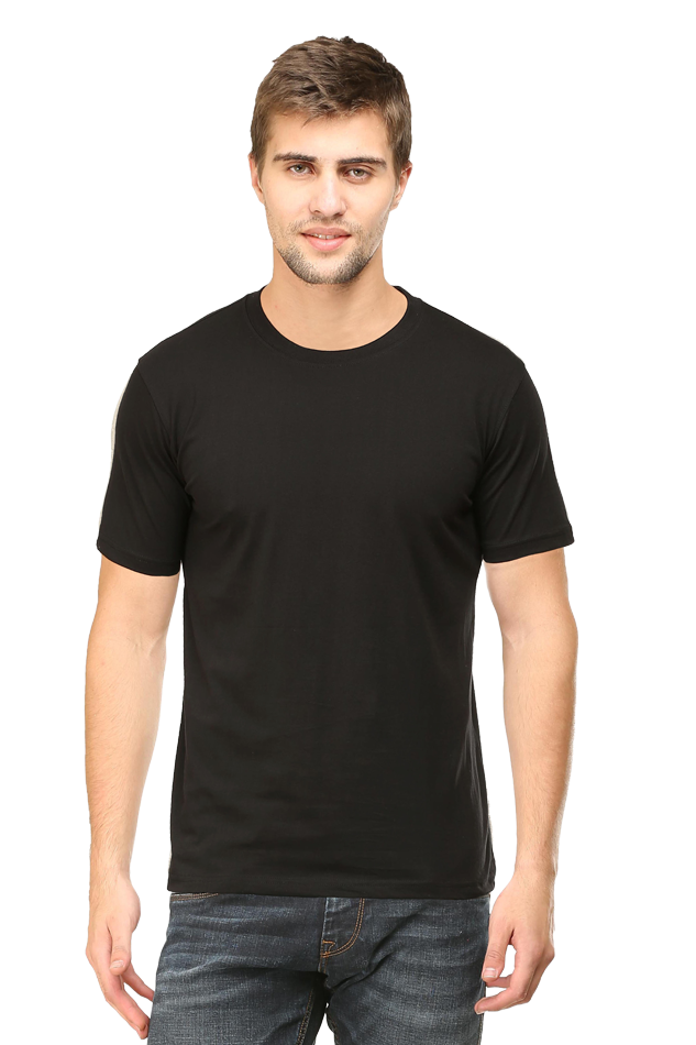 Round Neck Blank T-shirt ArtWORLD-Dark col