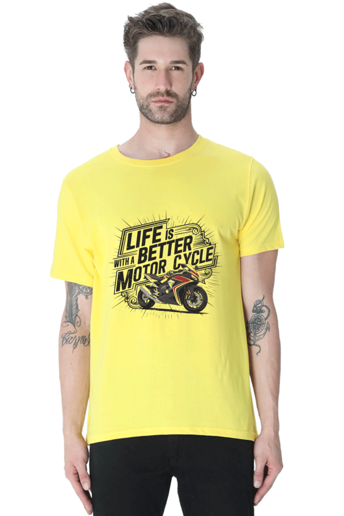 Life is Better - Men's Round Neck t-Shirt