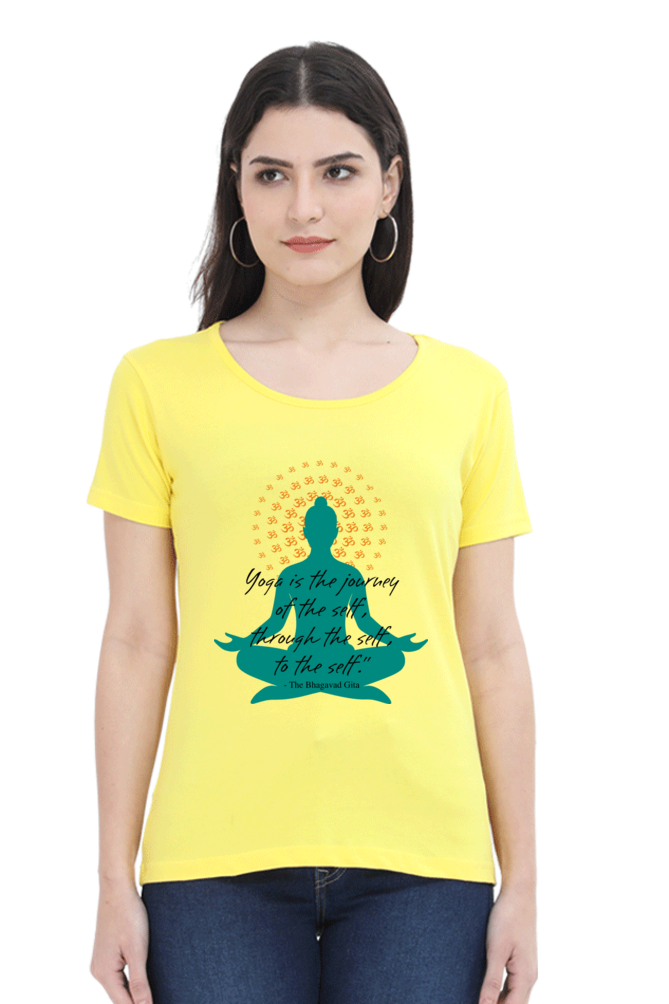 Yoga Round Neck T-Shirt
