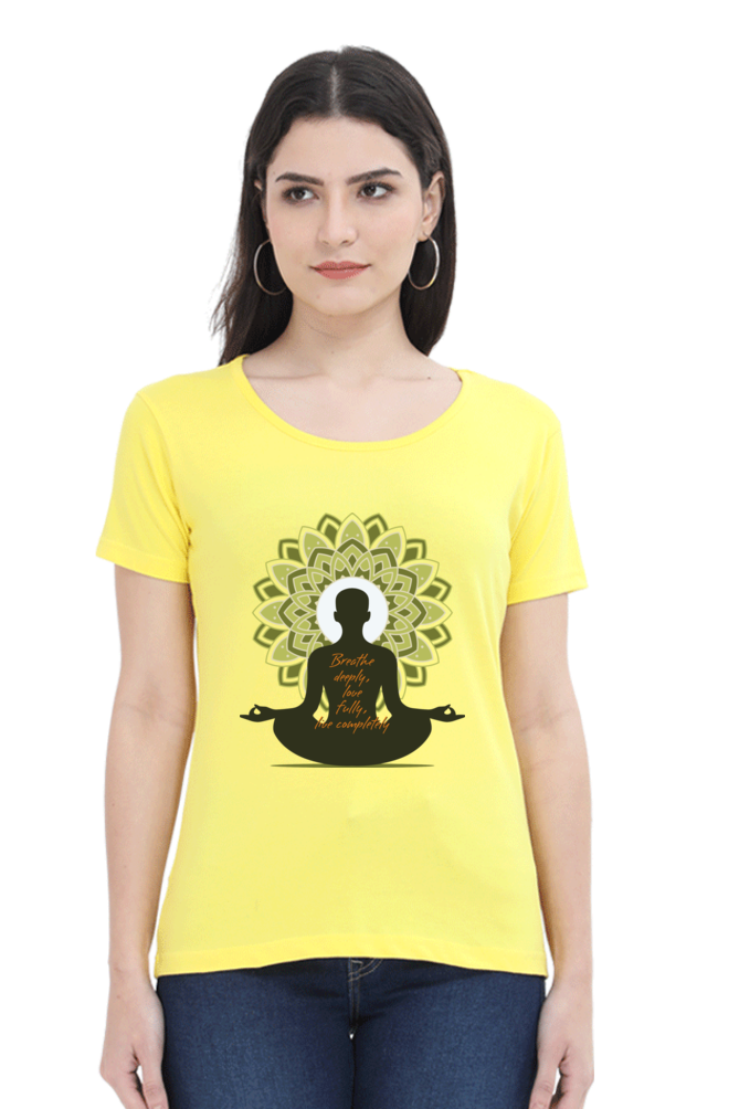 Yoga Round Neck T-Shirt