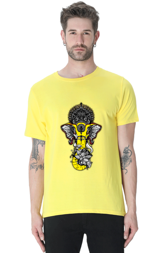 Male Round Neck Half Sleeve Classic
