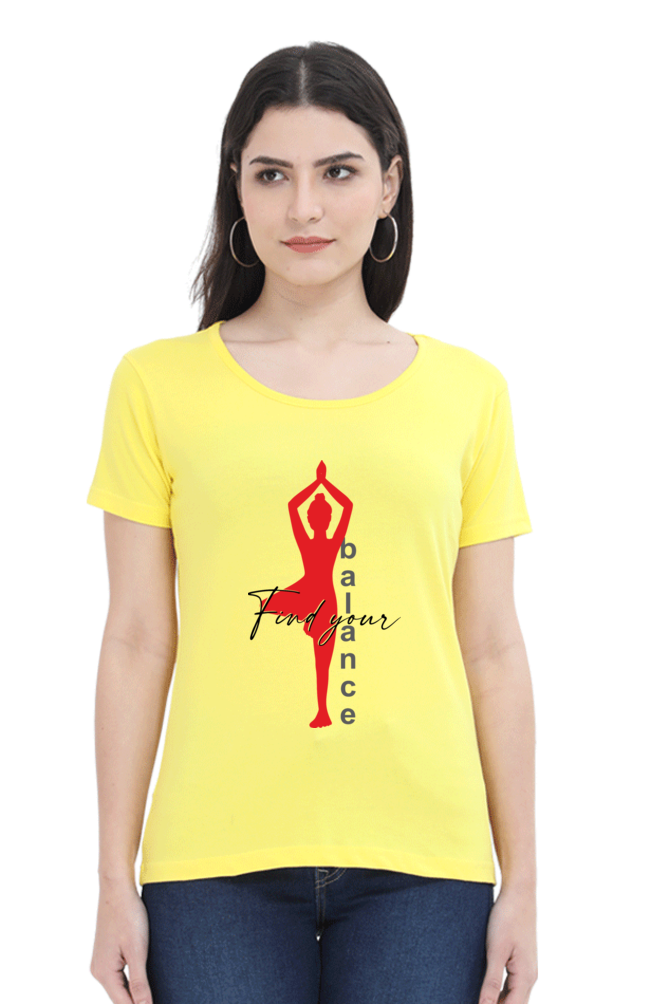 Yoga Round Neck T-Shirt