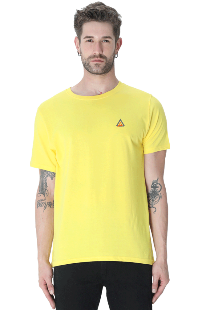 Round Neck Plain T-Shirt ArtWORLD