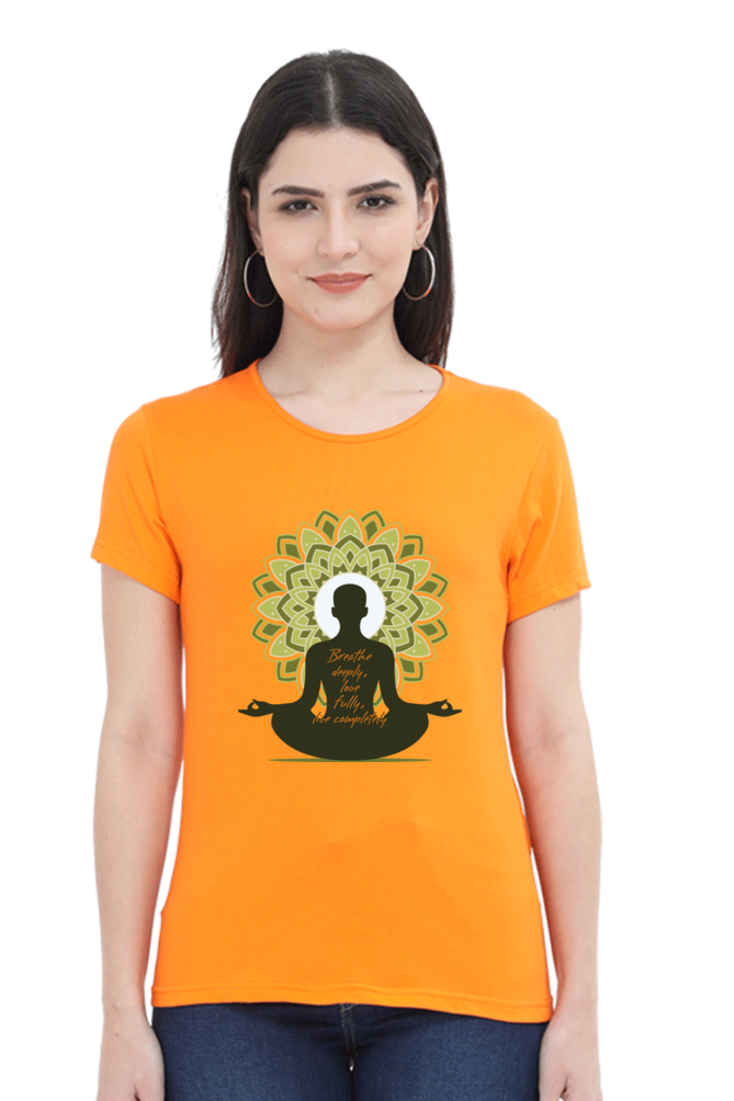 Yoga Round Neck T-Shirt