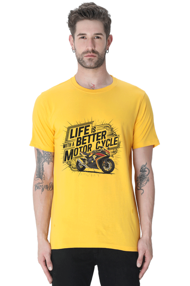 Life is Better - Men's Round Neck t-Shirt