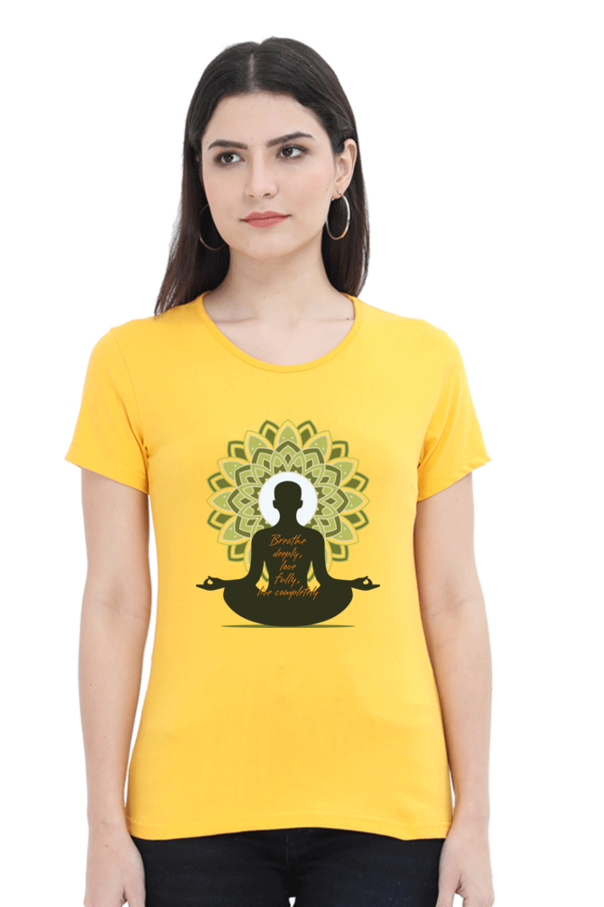 Yoga Round Neck T-Shirt