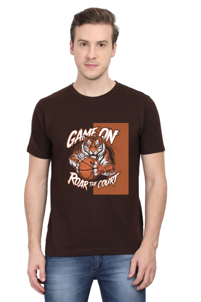 Roar The Court Men's Round Neck T-Shirt