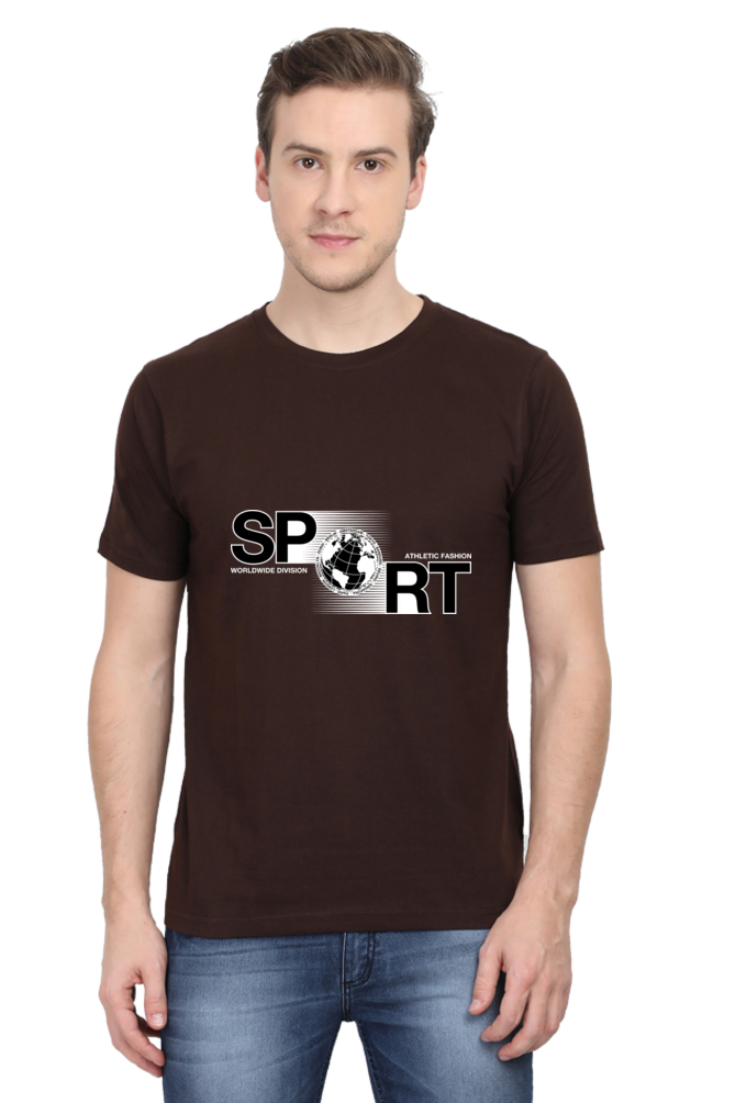 Men's Sport Round Neck T-Shirt