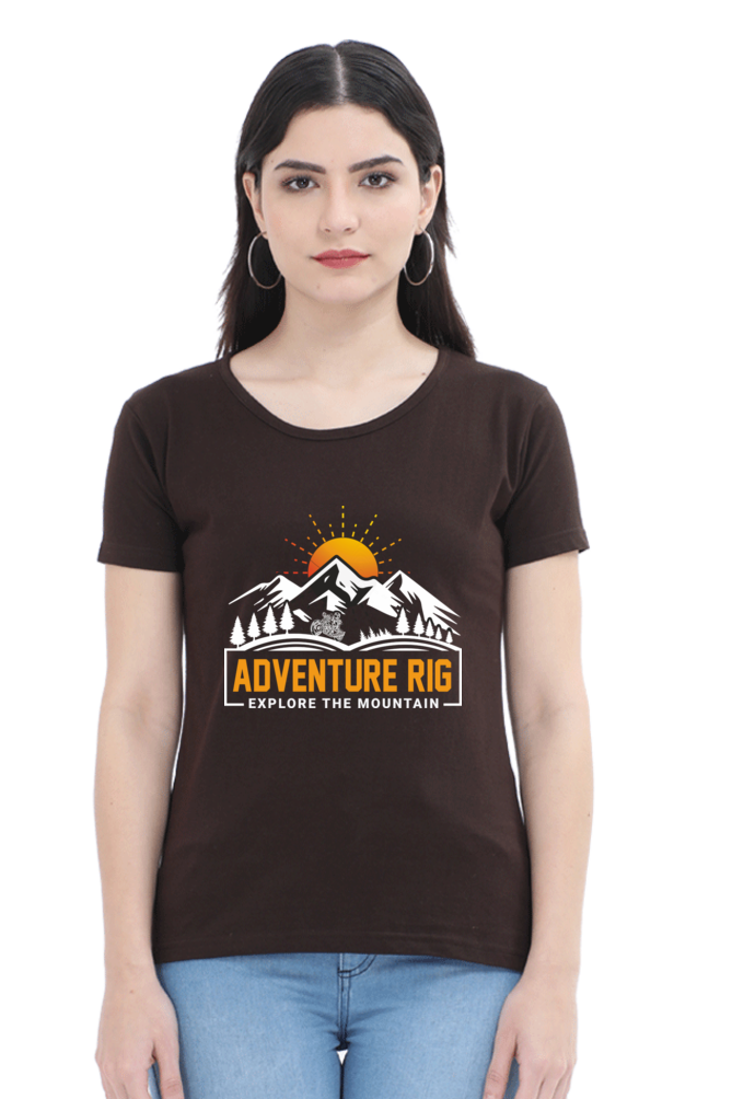 Mountain Adventures - Women's Round Neck T-Shirts