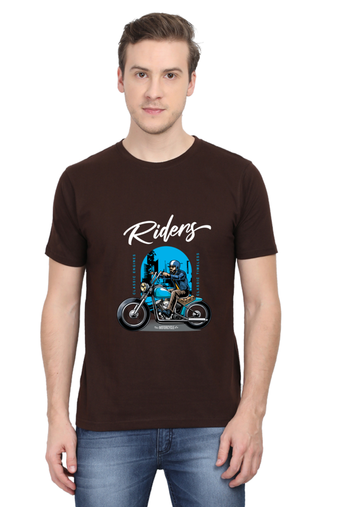 Riders Men's Round Neck T-Shirt