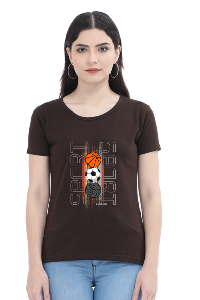 Sport - Women's Round Neck T-Shirt
