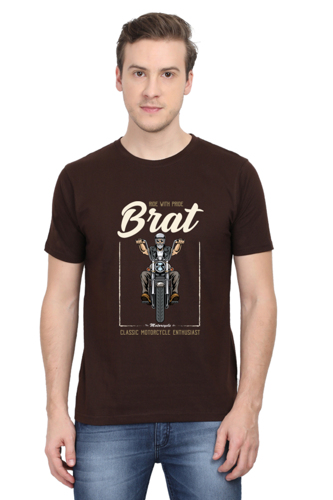 Classic Bike Ride Men's Round Neck T-Shirt