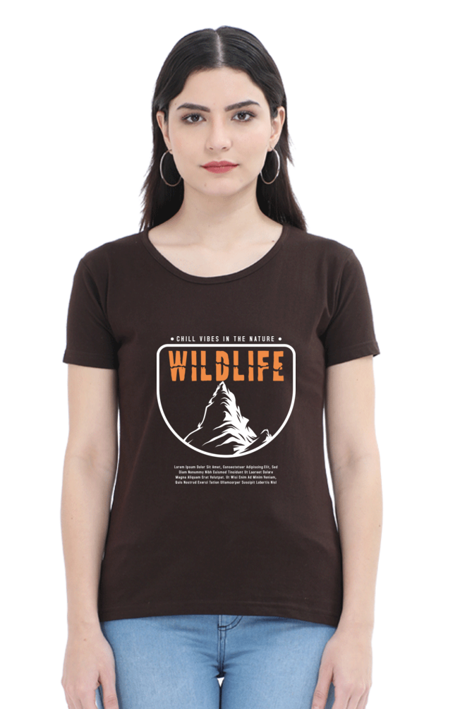 Wild Life - Women's Round Neck T-Shirt