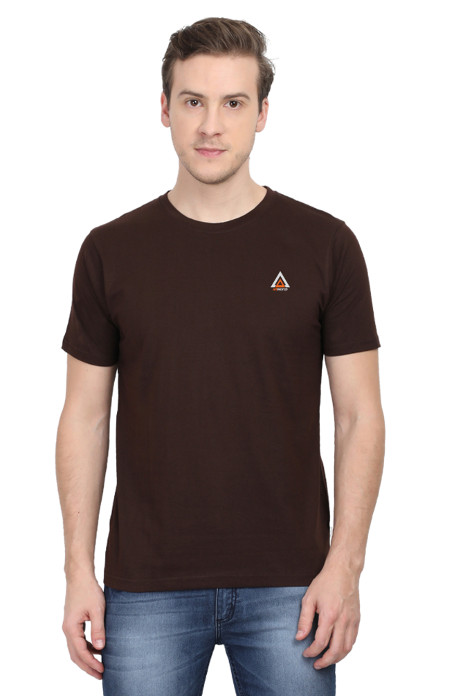 Round Neck Blank T-shirt ArtWORLD-Dark col
