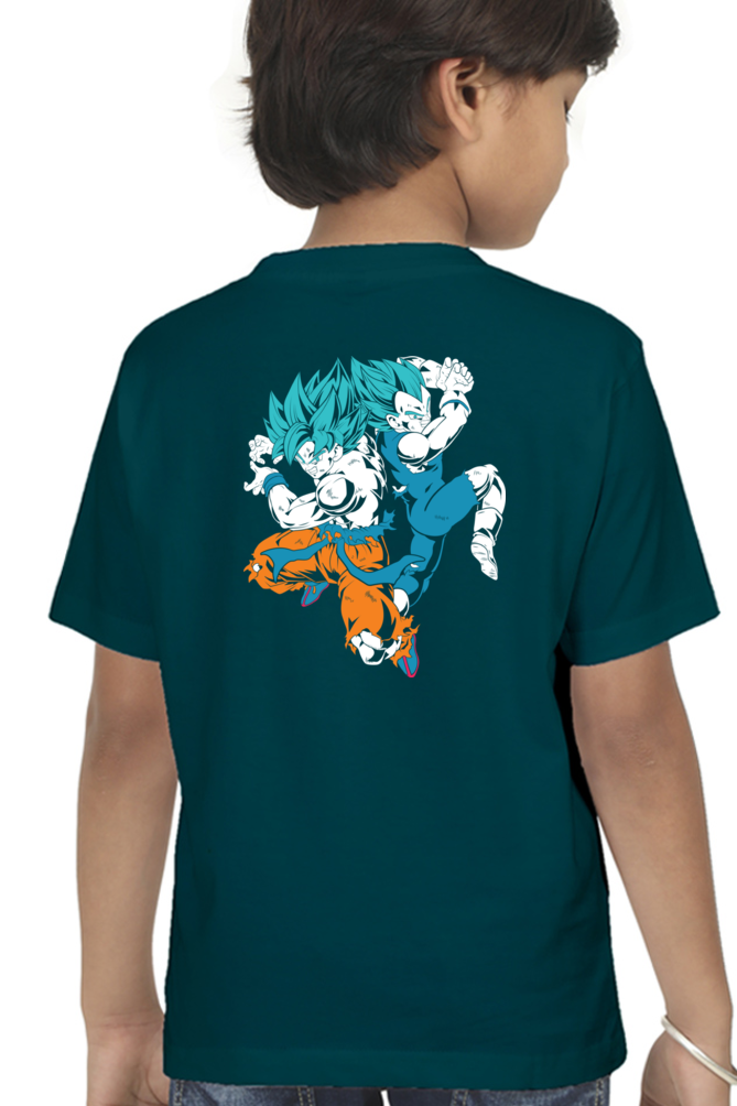 Dragon Ball Boy's Round Neck T-Shirt