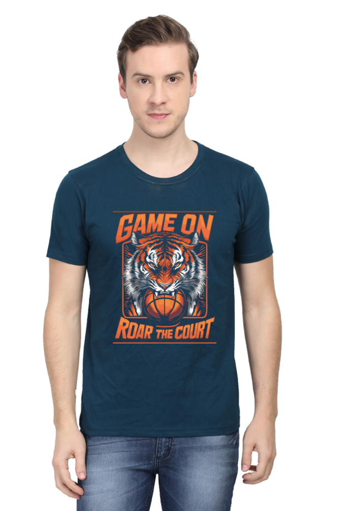 Game On Mens Round Neck T-Shirt