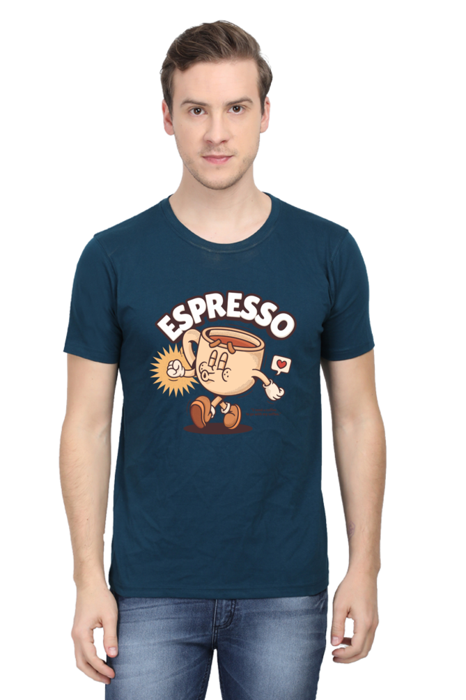 Expresso - Men's Round Neck T-Shirt