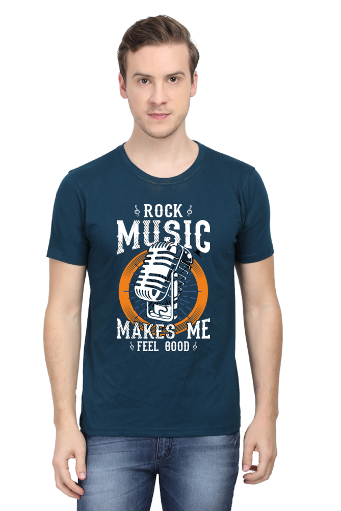 Music is my life2 Men's Round Neck T-Shirt