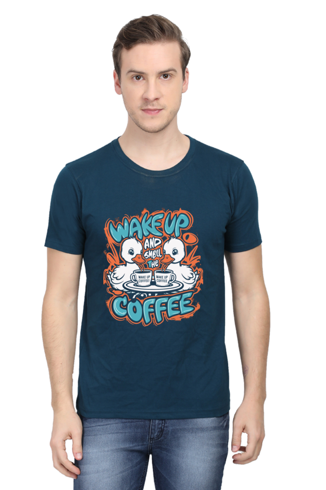 Coffee - Men's Round Neck T-Shirt