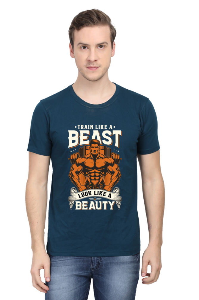 GYM Round Neck Men's T-Shirt