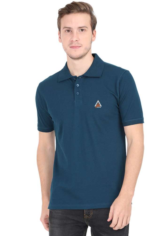 Unisex Polo T-Shirt ArtWORLD Embroidery LOGO