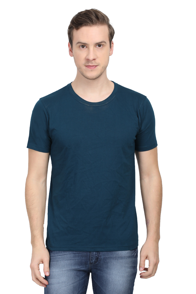 Round Neck Blank T-shirt ArtWORLD-Dark col