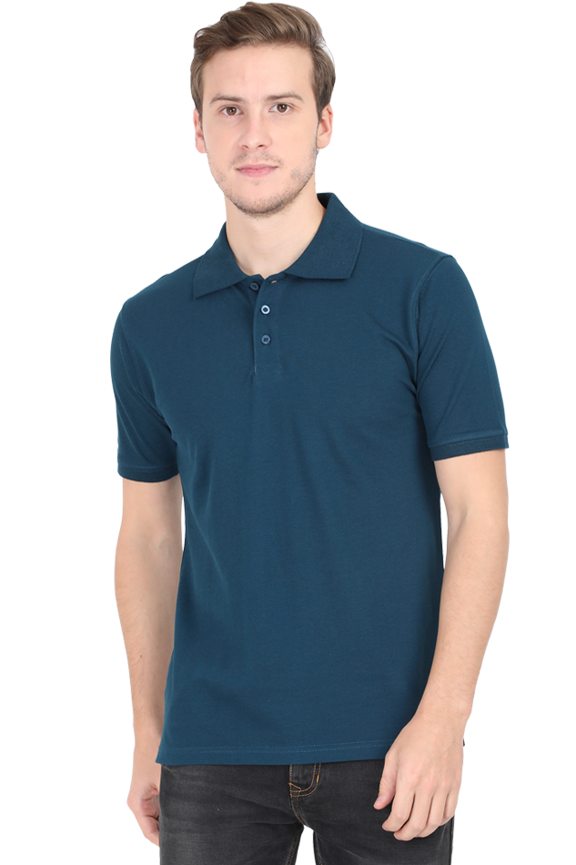 Unisex Polo T-Shirt ArtWORLD Embroidery LOGO