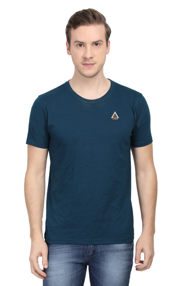 Round Neck Blank T-shirt ArtWORLD-Dark col