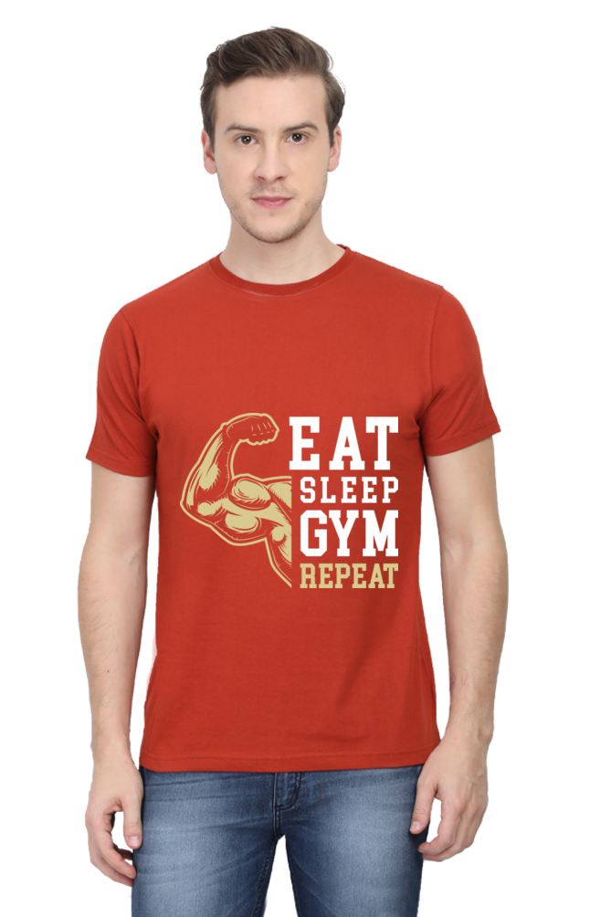 GYM Mens Round Neck T-Shirt
