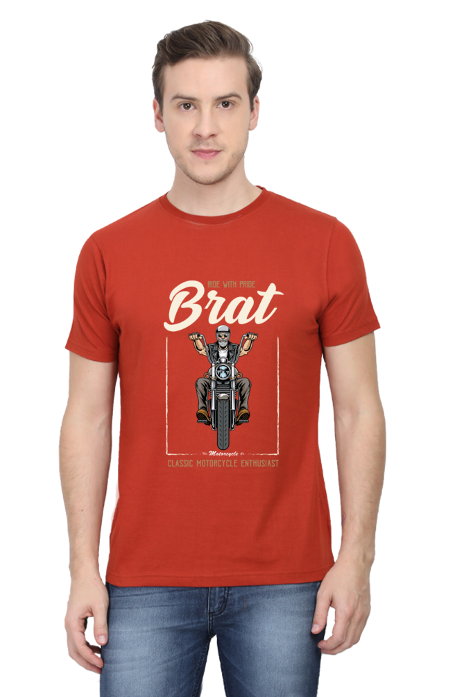 Classic Bike Ride Men's Round Neck T-Shirt