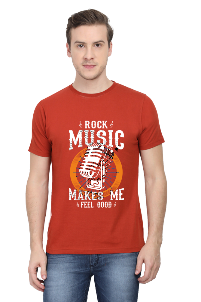 Music is my life2 Men's Round Neck T-Shirt