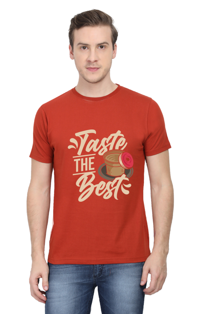 Taste the Best Men's Round Neck T-Shirt